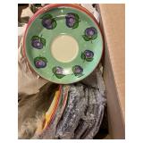 Tutti Frutti Essex Collection Portugal Plate & Mug Set by Raul da Bernarda, Colorful