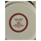 Spode Saint Nick for Williams-Sonoma Christmas Dinnerware Set - Made in England (2005)