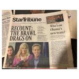 Barack Obama Newspapers & Magazines (Lot of 8)