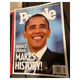 Barack Obama Newspapers & Magazines (Lot of 8)