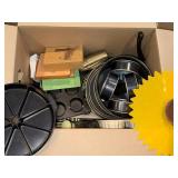 Bakeware Assortment: Bundt Pan, Sunflower Cake Pan, Muffin Pan, Cookie Cutters & Molds
