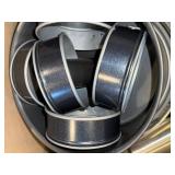 Bakeware Assortment: Bundt Pan, Sunflower Cake Pan, Muffin Pan, Cookie Cutters & Molds