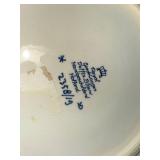 Blue & White Porcelain Teaset - 5-Piece Group, Japan/China Marks