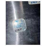 Gold Oval Tray, Silver Beaded Tray, Blue Bowl, Goblet & Teapot - 6-Piece Kitchenware Lot