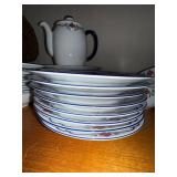 Rörstrand Sundborn Pia Rönndahl Dinnerware Set - Teapot, Cups, Plates & Bowls