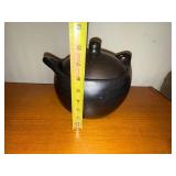La Chamba Stewpot Clay Dutch Oven - Black Ceramic Pot