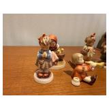 Goebel Porcelain Figurines - 6-Piece Group, West Germany (Lot of 6)