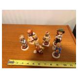 Goebel Porcelain Figurines - 6-Piece Group, West Germany (Lot of 6)