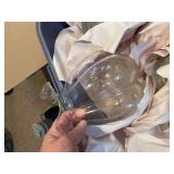 Assorted Glass Vases Bin - Clear Glass Centerpieces and Decor