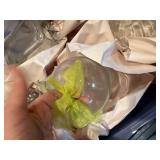 Assorted Glass Vases Bin - Clear Glass Centerpieces and Decor