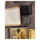 Assorted Vintage Trivets, Trays, Baskets & Tile Art - Metal & Ceramic Decor