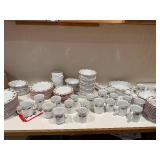 Porsgrund Hjerte: Hearts and Pines Dinnerware Set