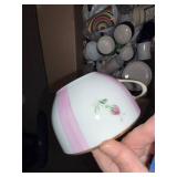 Assorted Dishware including Mikasa Porcelain Teacups & Mugs - Assorted Dinnerware Set