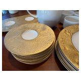 Rosenthal Bjorn Wiinblad Gold Magic Flute Sarastro Dishes