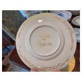 Rosenthal Bjorn Wiinblad Gold Magic Flute Sarastro Dishes