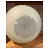 Kosta Boda Frosted Glass Pitcher - Dual Handles, Sweden, ~9-10 in Tall