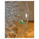Waterford Crystal Round Cake Stand Pedestal 9-10 in Diameter Box Included