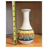 Sioux Pottery Vases - 3-Piece Native American Handcrafted Set