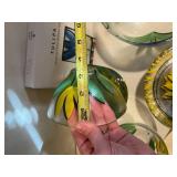 Kosta Boda Tulipa Glassware Set - 6 Tulip Tumblers, Plates & Bowls with Yellow Tulips