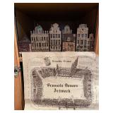 Brussels Hooves Artwork Miniature Townhouse Set