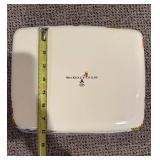 MacKenzie-Childs Butterfly Meadow Lidded Trinket Box Cream Ceramic 9 in L x 6 in W x 2 in H