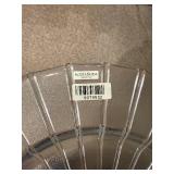 Kosta Boda Starburst Round Glass Plates - 12-Pack, Clear