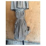 Treasure Garden Patio Umbrellas - Grey Canopy (Lot of 2)