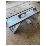 Havahart Large Live Animal Cage Trap - Galvanized Steel, 32-34 in
