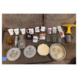 Assorted Mugs, Glassware, Plates & Decor: River Boat Bingo Mug, 1997 Poppet Mug