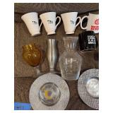 Assorted Mugs, Glassware, Plates & Decor: River Boat Bingo Mug, 1997 Poppet Mug