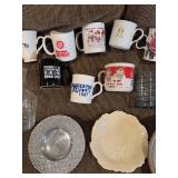 Assorted Mugs, Glassware, Plates & Decor: River Boat Bingo Mug, 1997 Poppet Mug