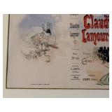 Claudine Lamour & Graine D'horizontales (Lot of 2) - Vintage French Posters, 1893