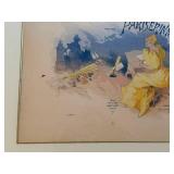 Marcel Prevost Pariserinnen Poster - Original French Poster, Albert Langen Verlag