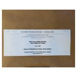 Victor Vaissier Savon Aux Violettes Labels (Lot of 3) Framed Vintage Print