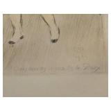 Original French Poster - Paris Street Scene with Woman and Child, Framed