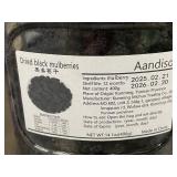Organic Lavender Flowers 4 oz & Dried Black Mulberries 400 g Bundle