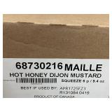 Maille Hot Honey Dijon Mustard Special Edition - 6 X 9.4 oz Squeeze Bottle