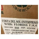 Diana Crunchy Cornbits with Lime, 35 Bags, Exp 12/31/24