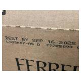 Ferrero Rocher Fine Hazelnut Chocolates 3-Pack Gift Box - 5.3 oz Each