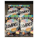 General Mills Birthday Cake Loaded Cereal - 4 X Large Size 13 oz