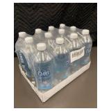 Super Chill Unflavored Seltzer 1L Bottles, 12-Pack, Zero Calorie, Best By 10/2025