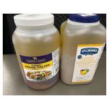 Bulk Salad Dressing Lot - 2 Gallons (Bonne Chere Italian & Hellmann