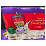 Horizon Organic Vanilla Lowfat Milk 1% - 3-Pack (18 Boxes Total) 6 Milk Boxes/Pack 48 oz