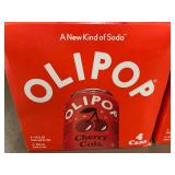OLIPOP Cherry Cola - 4 Cans per Box (2-Pack)