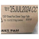 Old El Paso Sheet Pan Dinner Starter Tangy Fajita 10-Pack 3.9oz (110g) - 7/25/2024