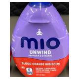 3 Mio Unwind Blood Orange Hibiscus Liquid Water Enhancers, 1.62 oz Each