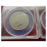 (2) MS65 Kennedy Half Dollars