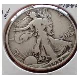 (2) Walking Liberty Half Dollars
