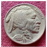 Nicer 1935 & 1936 Buffalo Nickels