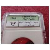 1819 Capped Bust Half Dollar